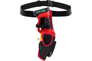 LZSTEC Mini Funda para Motosierra, Bolsa de Transporte para motosierras eléctricas pequeñas de 4/5/6 Pulgadas, carpintería con Cubiertas de Cadena de Barra/bucles Abiertos/cinturón Ajustable