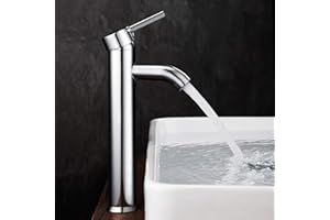 VIRTUDRILL Rubinetto da bagno con doccetta estraibile e due modalità di flusso d'acqua, per bagno lavabo o lavandino, regolabile caldo e freddo