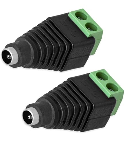 DeLOCK BNC [Buchse] Auf 2-Pin-Terminalblock Adapter Mit Drucktasten Ab