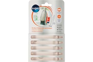 Wpro Pack de 10 dosettes antitartre pour fers et centrales vapeur sim010