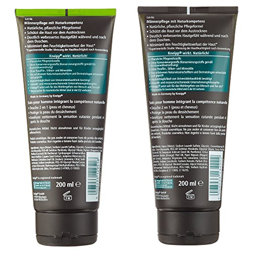 Kneipp Geschenkpackung Männerduschen, 1er Pack (2 x 200 ml) - 4