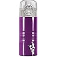 MILTON Vogue 500 Stainless Steel Water Bottle 490 ml, Single Walled, ISI Certified I Leak Proof Lid, Rust Proof I For School, Office, Gym I Purple