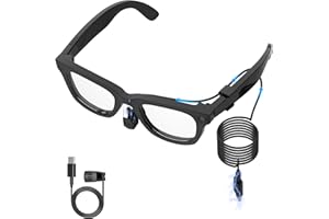 RCSTYLE Hibloks Charging Cable for Ray-Ban Meta Wayfarer/Skyler/Headliner & Oakley Meta HSTN Smart Glasses Accessories, 3.9ft Type-C Charging While Using, Portable for Travel/Phone/Laptop/Power Bank Charging