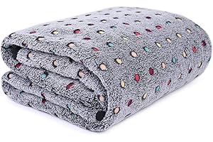 PAWZ Road Soffice Coperta Cane Morbido Caldo Lavabile Copertina Tappeto per Cani Gatti Cuccioli Stuoia Pads (XL 150x200CM, Grigio Scuro)