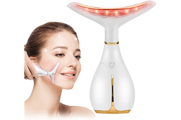 Ms.W Appareil Anti-Rides et Lifting Visage, Masseur Anti-âge pour Soin de Peau, Tonification et Réduction des Pores, Rechargeable
