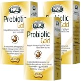 NBL Probiotic Gold Probiyotik Mikroorganizma, Lif ve Vitamin İ&ccedil;eren Takviye Edici Gıda, 20 Saşe x 3 Adet TYBWVV2H7GOOYTL871