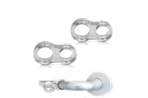 V&AMYA 8 Pezzi Cuscinetti trasparenti per maniglia porta - Fermaporte in Gomma Trasparenti - Paracolpi di plastica per tutte le porte