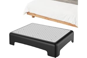 DUBBULON 1/2 Piezas Taburete Escalonado - Ayuda Para La Movilidad Antideslizante | Plataforma De Escalón Para Discapacitados Para El Umbral | Taburete De Medio Paso Para Adultos Y Ancianos | Para Baño, Inodoro
