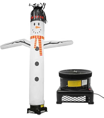 VonVVer Lufttänzer 3m Mit 550W Gebläse - Wackelnder Werbeschlauch Für Events