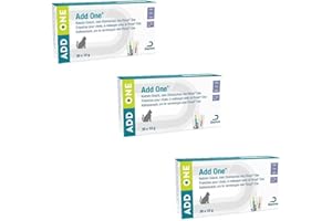 Porus Add One | Sabor a paté de hígado | Paquete Triple | 3 x 30 x 10 g | Complemento alimenticio para Gatos | Delicioso Snack para Mezclar con Porus One