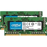 Crucial RAM CT2KIT102464BF160B 16GB (2x8GB) DDR3L-1600 SODIMM CL11 Kit di Memoria per Laptop