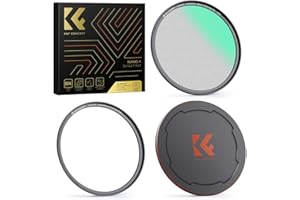 K&F Concept Nano-X Filtro Black-Mist 1/4 Magnetico+Anello Adattatore Magnetico+Tappo Magnetico in Metallo per obiettivi 82mm
