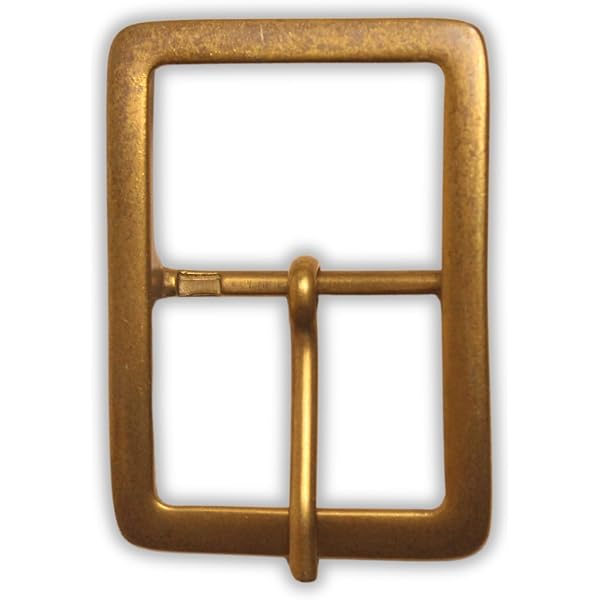 Fibbia Rettangolare In Metallo Singolo Dente Per Cintura, Borse E Accessori Fai Da Te, Oro, Diametro Interno 5 Cm