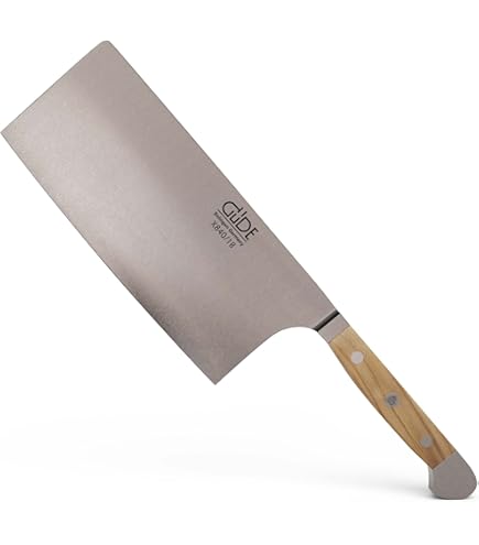Güde Alpha Olive Kitchen Knife, Bread Knife, Santoku, Peeler, Ham, Chai Dao, Customizable, Wood, 1) Messer Ohne Gravur, Brotmesser 32 Cm