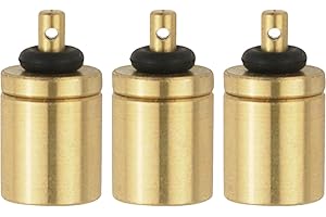 Lumi Zenva Kit de Adaptador de Gas butano 3 válvulas de llenado de Tornillo con Sistema a Prueba de Fugas, incluidos adaptadores de Boquilla de Gas para Botellas y Cartuchos, Acampar