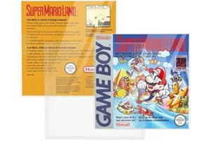 GENÉRICO 10 x Cajas Protectoras Fundas Transparentes de Plástico para Juegos de Game Boy, Game Boy Color y Game Boy Advance, Cajas Antipolvo