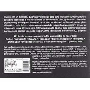 101 cosas que aprendí en la escuela de cine