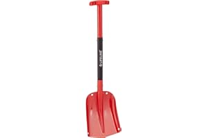 Lifeline Aluminum Sport Utility Shovel - Red/Black, Size 26 x 8.63 x 3.75