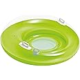 INTEX 58883EP Inflatable Sit 'N Lounge Pool Float: Heavy Duty Grab Handles – 47" Diameter – 220lb Weight Capacity – One Lounge – Color May Vary