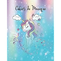 24x32 Cahier De Usique Avec Portée Et Carreaux: Carnet De Partitions | Grands Carreaux Seyès | 12 Cahier De Musique