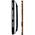 STARDEALS Flutes C Sharp 7 Hole Medium Right Hand Bamboo Flute Bansuri With Free Flute Bag (Natural Brown, 18.5 Inch)