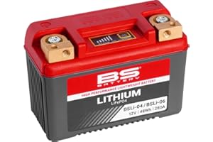 Motodak Batterie BS Battery BSLI-04 Lithium