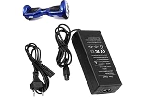 TOP CHARGEUR * Adaptador Alimentación Cargador Corriente 42V Reemplazo Recambio HK-42-2000 Scooter Hoverboard