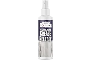 BritishBasics Crease Release Spray | Wrinkle Remover, Odour Eliminator & Fabric Freshener | Ironing & Clothes Steamer Alternative with Fresh Cotton Fragrance, 250ml,Clear