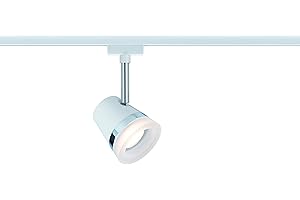 ‎PAULMANN Paulmann Cone Hochvolt-Schienensystem-Leuchte URail GU10 10W LED Weiß, Chrom 95362, Chrom, Weiß