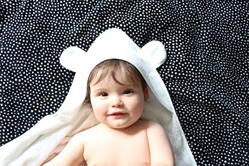 Mimosa Designs 100% Bamboo Hooded Bath Towel with Bear Ears