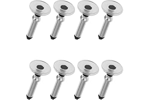 EHOMIIII Punte Sostitutive per Penna Touch-Screen - Set da 8 PZ - Compatibili con iPad, iPhone, Samsung, Lenovo e tutti gli smartphone Android, adatti a tutti i tablet