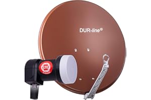 Dur-Line Select 75/80 Kits d'antennes de Satellite – LNB, commutateur Multiple