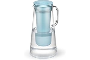 ‎LIFESTRAW LifeStraw Unisex-Adult Home Filter Pitcher, Aqua, 7cup