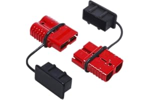 XGAGHB 1 par de conectores de batería, kit de conector rápido de carga de remolque de 50 A (2 unidades).