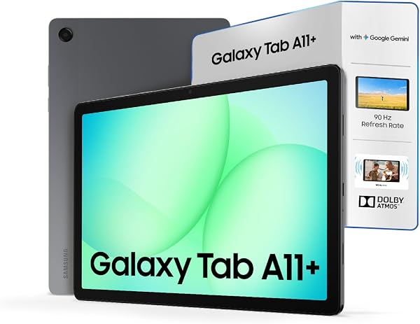 Samsung Galaxy Tab A11+, 27.82 cm (11 inch) Display, 6 GB RAM, 128 GB…