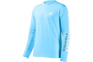 BASSDASH Koszulki wędkarskie dla mężczyzn ochrona przed słońcem UV UPF 50+ koszulka z długim rękawem