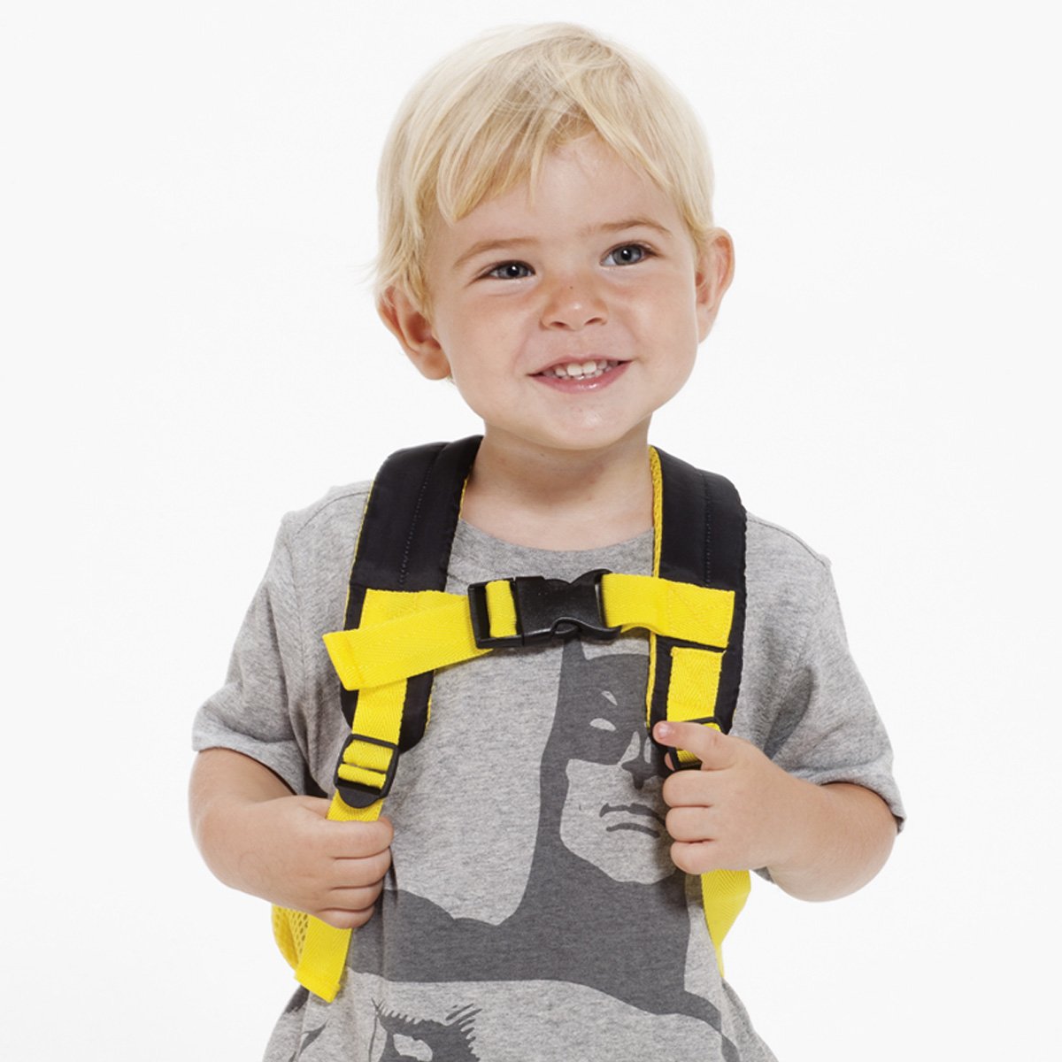 Kinderrucksack-mit-abnehmbaren-Sicherheitsband-im-Batman-Design--Kindergartentasche-Kinder-Sicherheitsgurt-Rucksack-Tasche