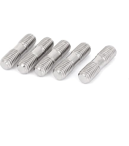 20x M8x20mm Edelstahl Gewindestangen - 304 Rostfrei Für CNC & 3D-Drucker