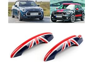 HONEYHOUSE Auto Außentürgriffe Türgriffabdeckung Außentürgriff-Abdeckung, Autotürgriff dekorativer Aufkleber für Mini Cooper R50/R52/R53/R55/R56/R57/R58/R59/R60/Countryman 2001-2013(Union Jack Muster)
