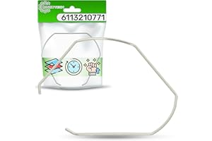 Molla di Bloccaggio in Acciaio Inox AISI 302 con Codice Originale 6113210771 per il Supporto di Fissaggio del Portafiltro Ø53 mm per Macchina Caffè Espresso per DeLonghi - Garanzia di 5 Anni-ONIX TECH