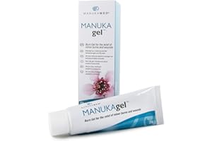 ManukaMed MANUKAgel Gel antibacteriano, pomada para heridas para perros, gatos, caballos, miel de Manuka 100% bioactiva MGO 560+/25 g