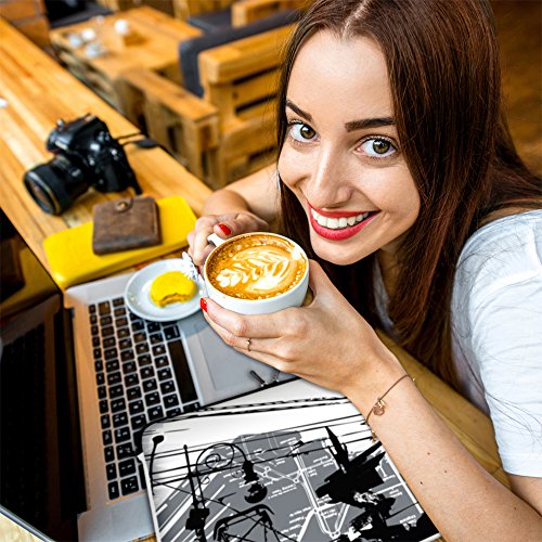 DIGITTRADE LS124-15 Notebook Sleeve 39,1cm 15,4 Zoll Laptoptasche CityLife Neopren Schutzhuelle bis 39,6cm 15,6 Zoll wasserabweisend Anti Shock System Protection Case Neoprene - 4