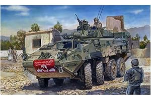 Trumpeter 01519 - Modellino da Costruire, Veicolo blindato LAV-III 8 x 8
