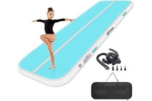 PPXIA Gymnastics Mat Inflatable Tumble Track Air Mat 3/4/5/6m