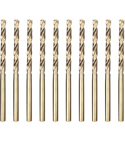 Blue Spot HSS Bohrer 3,5 Mm – 10 Stück, Halb Geschliffen, 135° Kreuzanschliff, DIN 338