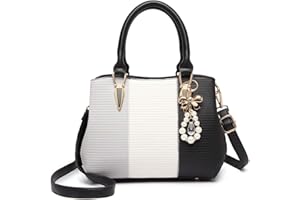 Miss Lulu Handtasche Damen Mittelgroß Tasche Damen Mittelgroß Handtasche Damen Multicolor Elegant Henkeltasche Damen Citytasche