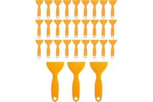 QLEUIFT 30 pcs Spatules en Plastique pour Imprimante 3D, Grattoir Flexible pour Enlever la Résine d'impression 3D, Outil D'installation D'autocollants pour Enlever Les Bulles d'air