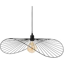 GLZXMQBP Lampe Vintage Vertigo Suspension 80Cm 100Cm 120Cm 170Cm, Rétro Vertigo Lustre, LED Luminaire Suspension Rétro Vertigo Salon Lustre for Intérieur Salon, Marron,120cm