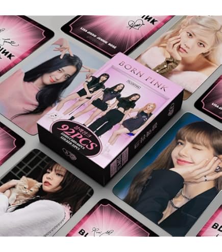 5 Unids/set KPOP BLACKPINK Con Tarjetas Fotográficas OREO ROSÉ JISOO LISA JENNIE Lomo Card Coleccion Hd Para Blink Gao Jiahui Unisex