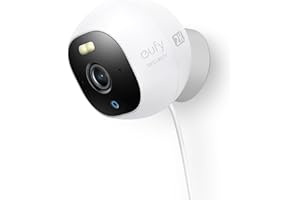 eufy Security Solo OutdoorCam C24 Niezależna kamera monitoringu do użytku na zewnątrz, rozdzielczość 2K, reflektor, widoczność w nocy w kolorze, bezpłatne użytkowanie, klasa wodoszczelności IP67